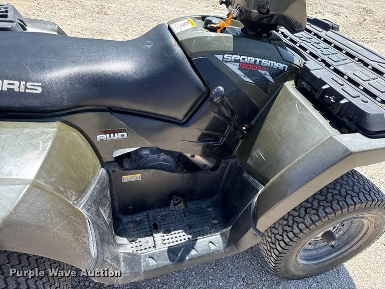 image for item EN0383 2008 Polaris Sportsman 500 H.O. ATV