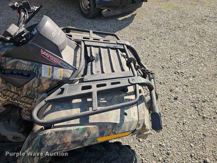 image for item EO8527 2007 Can-Am Outlander 650 XT ATV