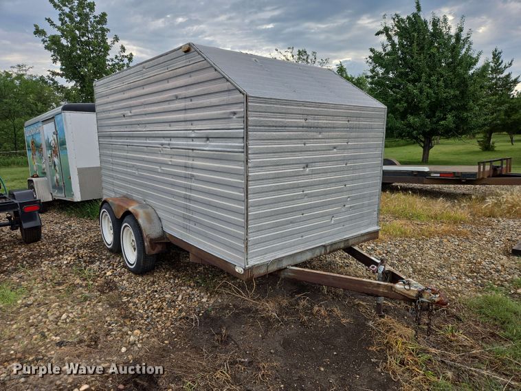 image for item ER1736 1989 MSTR enclosed cargo trailer