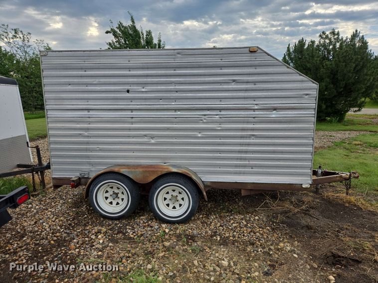 image for item ER1736 1989 MSTR enclosed cargo trailer