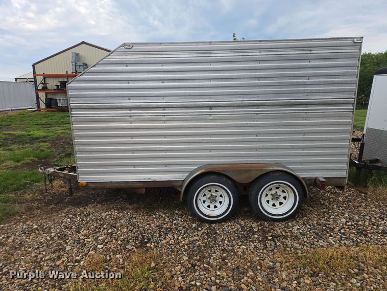 image for item ER1736 1989 MSTR enclosed cargo trailer
