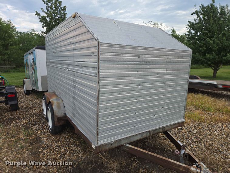image for item ER1736 1989 MSTR enclosed cargo trailer