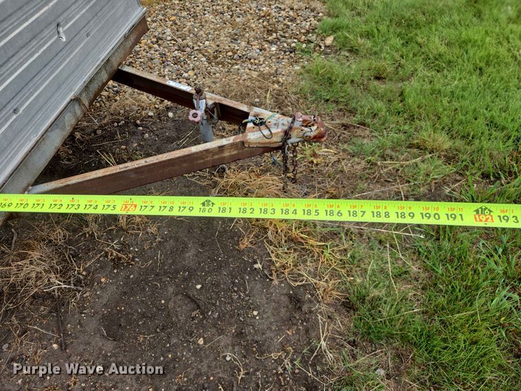 image for item ER1736 1989 MSTR enclosed cargo trailer