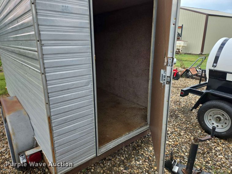 image for item ER1736 1989 MSTR enclosed cargo trailer