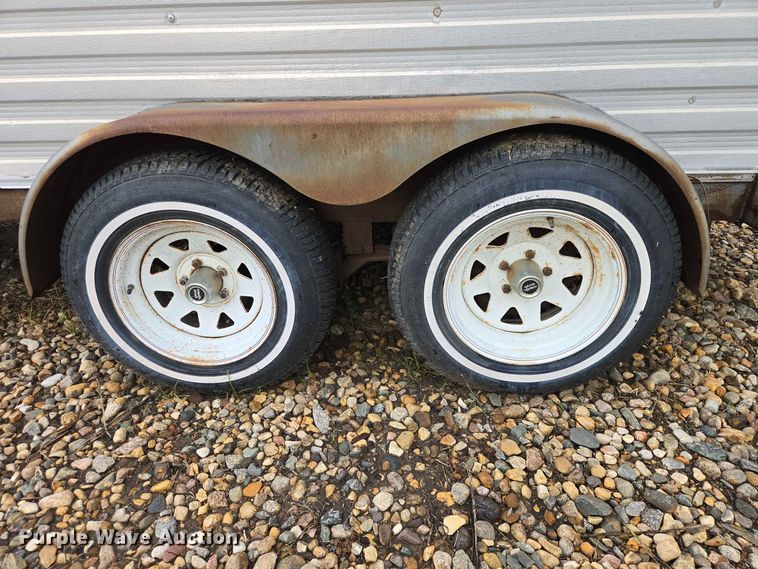 image for item ER1736 1989 MSTR enclosed cargo trailer