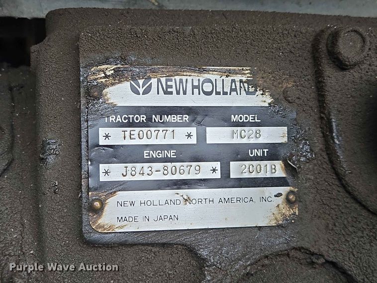 image for item ER1739 2002 New Holland MC28 broom