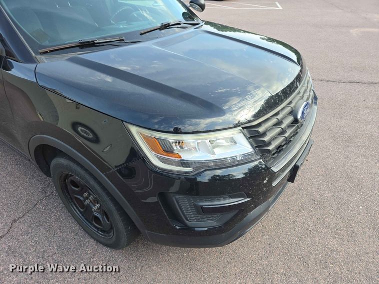 image for item ER1785 2017 Ford Explorer Police Interceptor SUV
