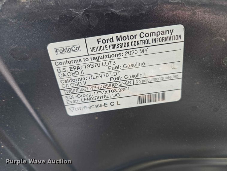 image for item ER1786 2020 Ford Explorer Police Interceptor SUV