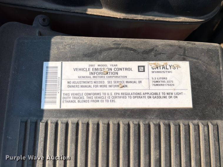 image for item ER1789 2007 Chevrolet Silverado 1500 Ext. Cab pickup truck