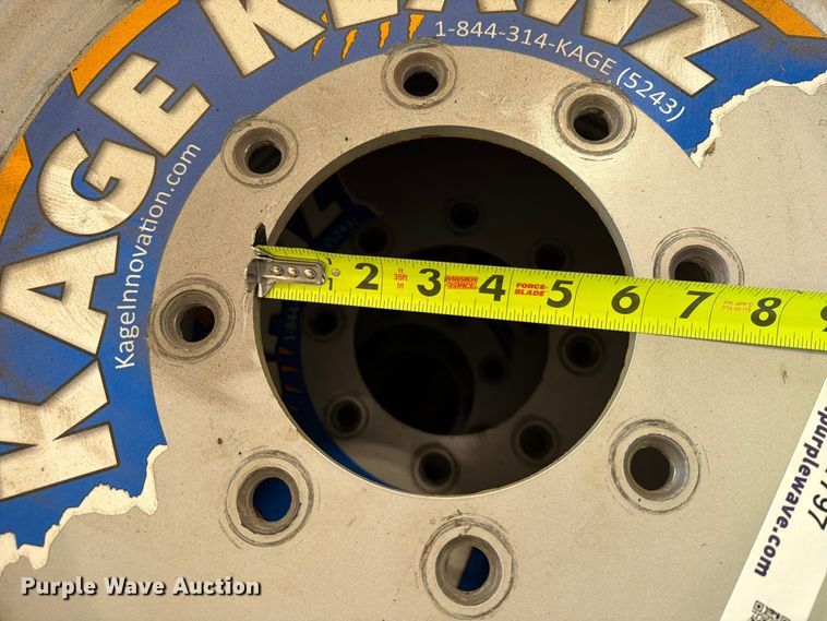 image for item ER1797 (4) Kage Klawz 225/70R19.5 tires and wheels