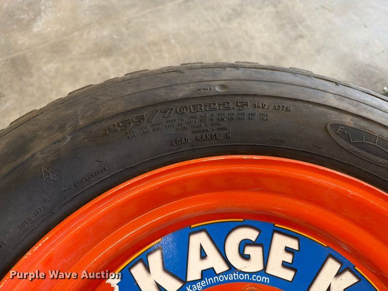 image for item ER1798 (4) Kage Klawz 255/70R22.5 tires and wheels