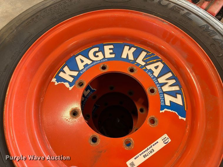 image for item ER1798 (4) Kage Klawz 255/70R22.5 tires and wheels