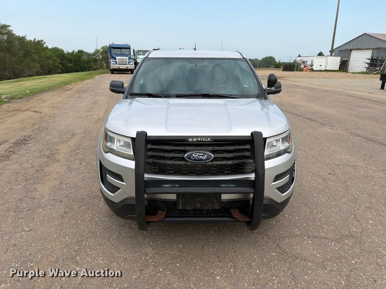 image for item ER1811 2018 Ford Explorer Police Interceptor SUV