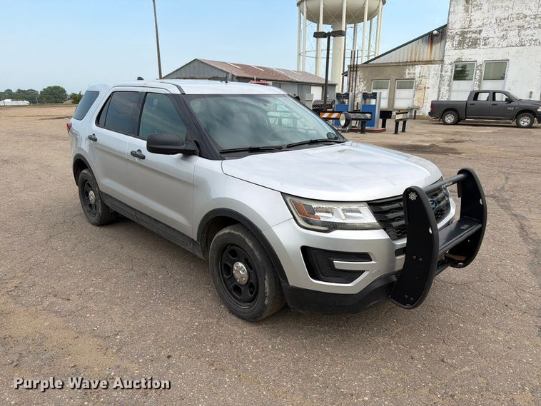 image for item ER1811 2018 Ford Explorer Police Interceptor SUV