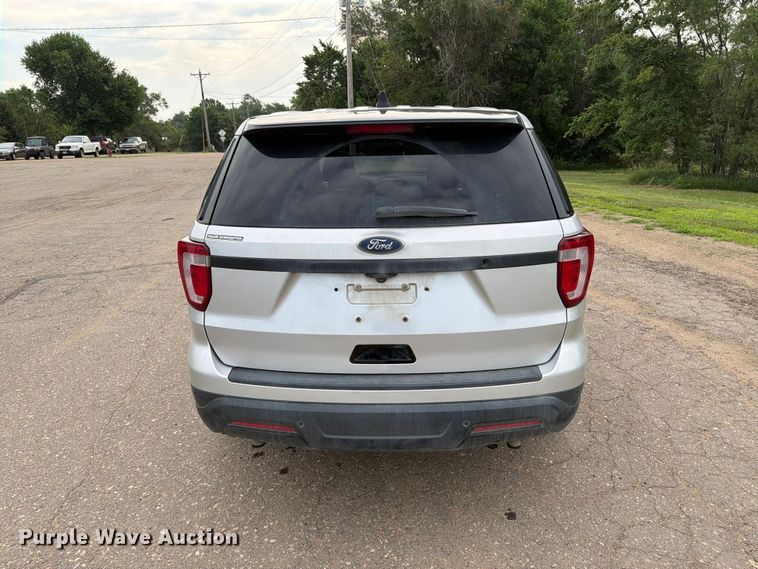 image for item ER1811 2018 Ford Explorer Police Interceptor SUV
