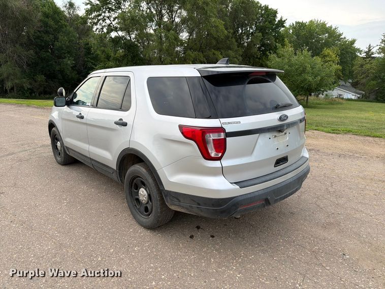 image for item ER1811 2018 Ford Explorer Police Interceptor SUV