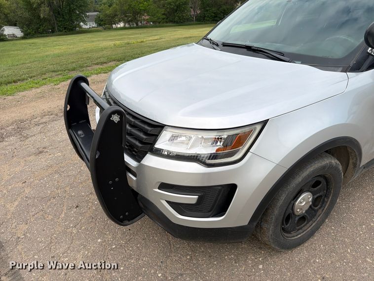 image for item ER1811 2018 Ford Explorer Police Interceptor SUV