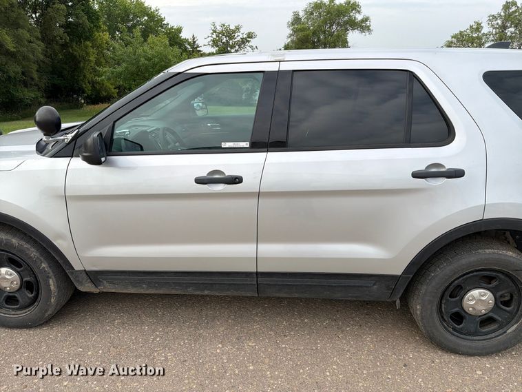 image for item ER1811 2018 Ford Explorer Police Interceptor SUV