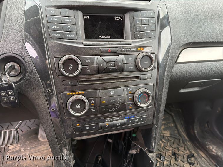 image for item ER1811 2018 Ford Explorer Police Interceptor SUV