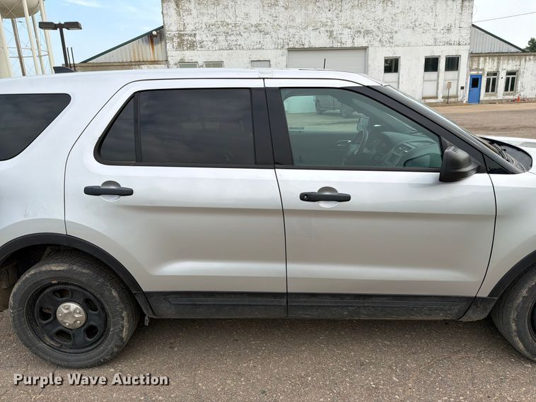 image for item ER1811 2018 Ford Explorer Police Interceptor SUV