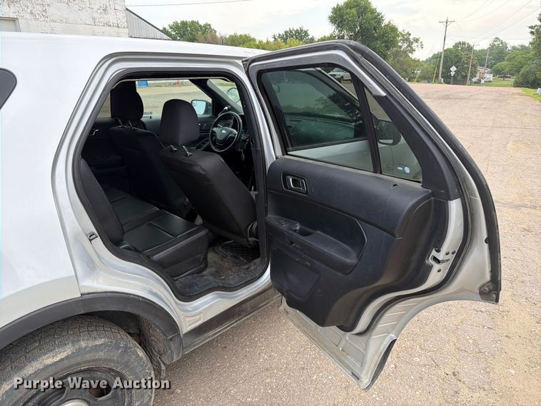 image for item ER1811 2018 Ford Explorer Police Interceptor SUV