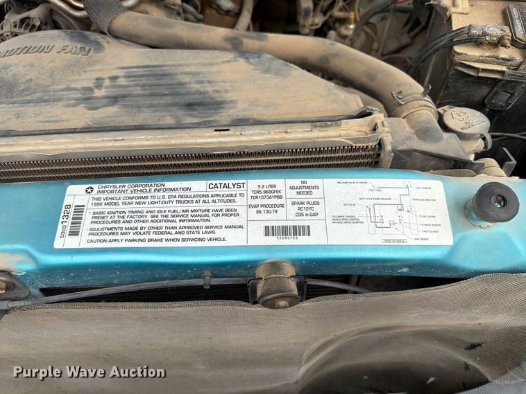 image for item ER1815 1996 Dodge Ram 1500 Ext. Cab pickup truck
