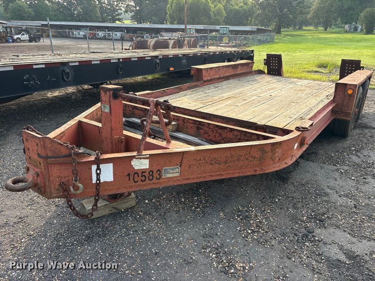 image for item ET0001 2002 Belshe T-16 equipment trailer