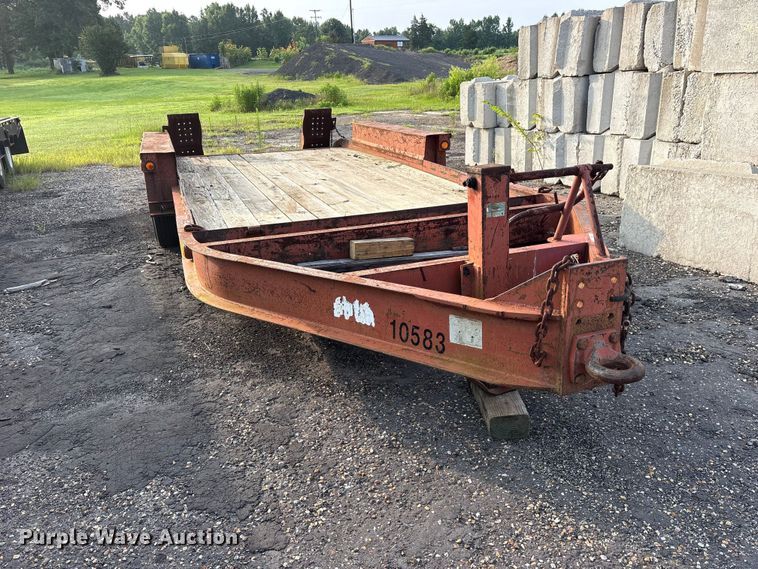 image for item ET0001 2002 Belshe T-16 equipment trailer