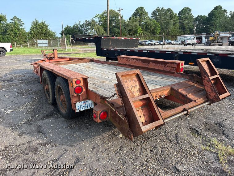image for item ET0001 2002 Belshe T-16 equipment trailer