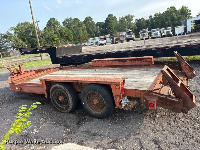 image for item ET0001 2002 Belshe T-16 equipment trailer