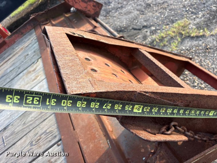 image for item ET0001 2002 Belshe T-16 equipment trailer