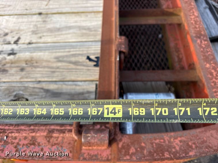 image for item ET0001 2002 Belshe T-16 equipment trailer