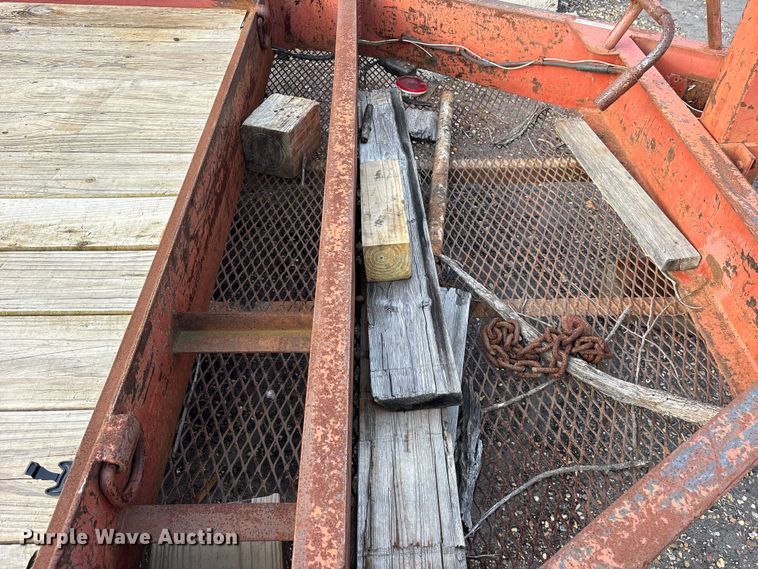 image for item ET0001 2002 Belshe T-16 equipment trailer
