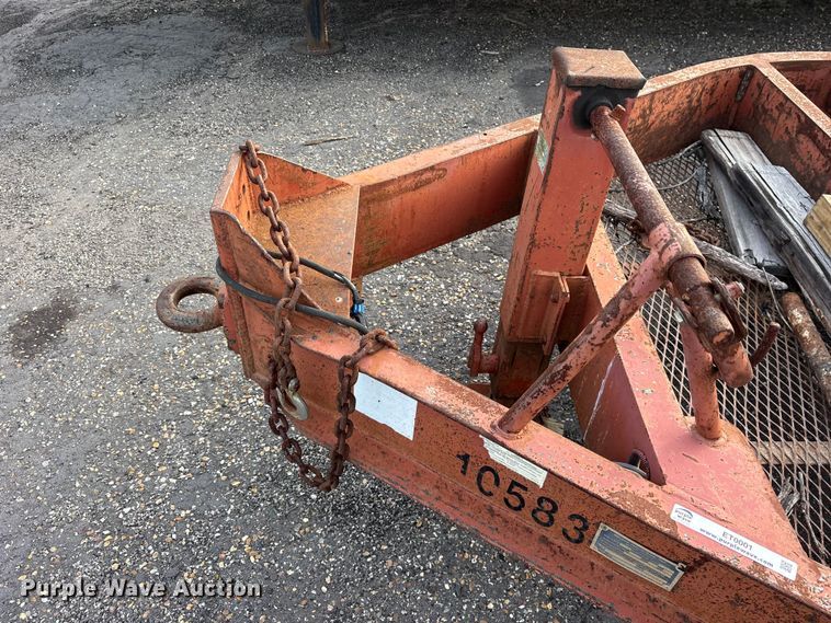 image for item ET0001 2002 Belshe T-16 equipment trailer