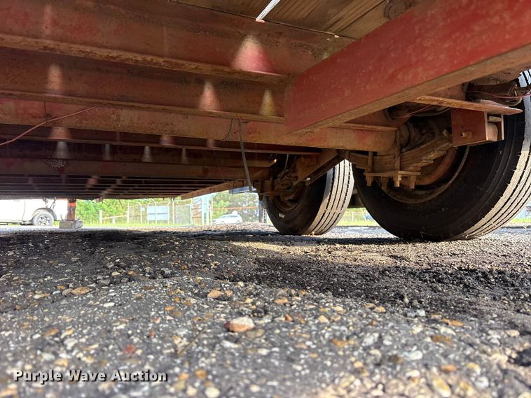image for item ET0001 2002 Belshe T-16 equipment trailer