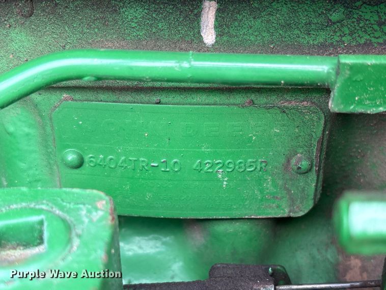image for item ET0004 1975 John Deere 4430 tractor