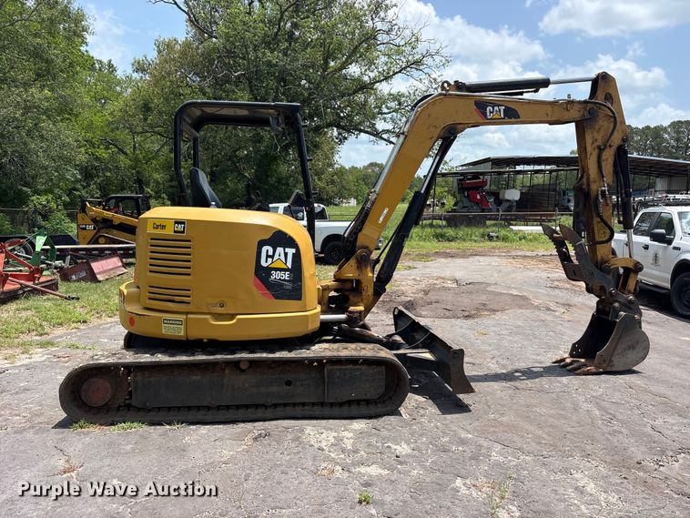 image for item ET0009 2015 Caterpillar 305E2 CR mini excavator