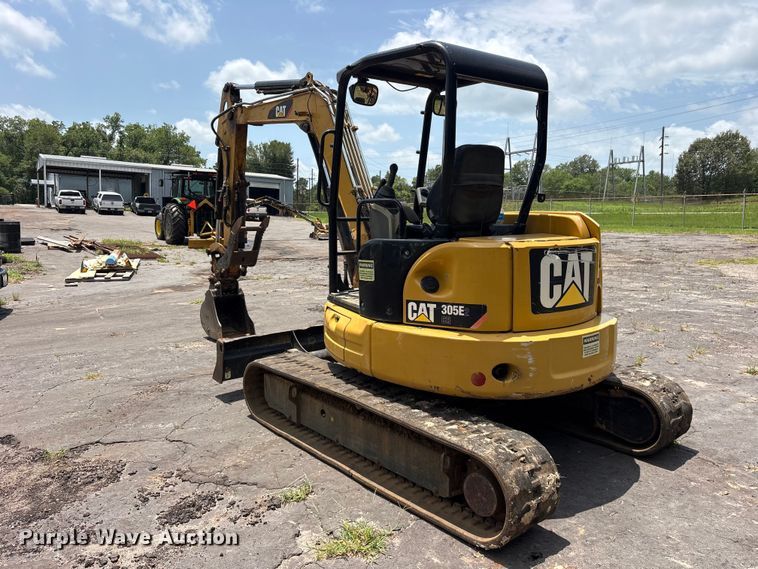image for item ET0009 2015 Caterpillar 305E2 CR mini excavator