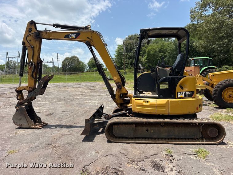 image for item ET0009 2015 Caterpillar 305E2 CR mini excavator