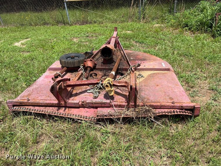 image for item ET0012 Unknown 6' shredder rotary mower