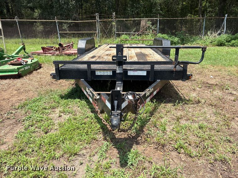 image for item ET0013 2015 Big Tex 14FT-20 Tilt tilt deck utility trailer