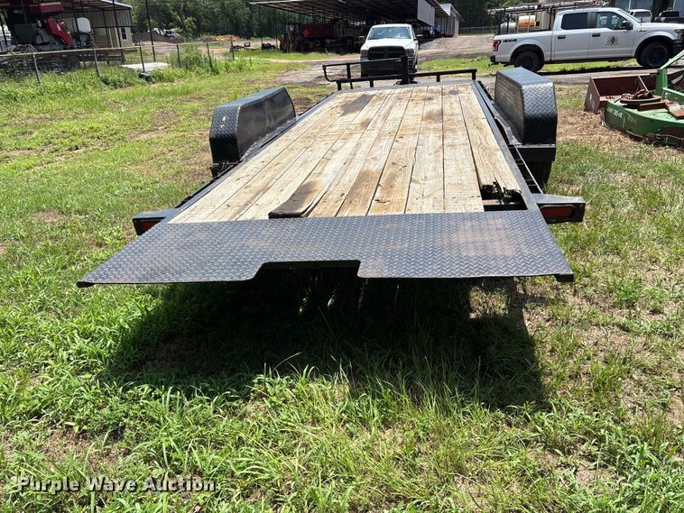 image for item ET0013 2015 Big Tex 14FT-20 Tilt tilt deck utility trailer