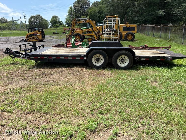 image for item ET0013 2015 Big Tex 14FT-20 Tilt tilt deck utility trailer