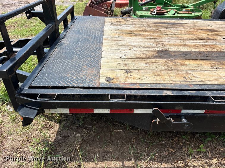 image for item ET0013 2015 Big Tex 14FT-20 Tilt tilt deck utility trailer