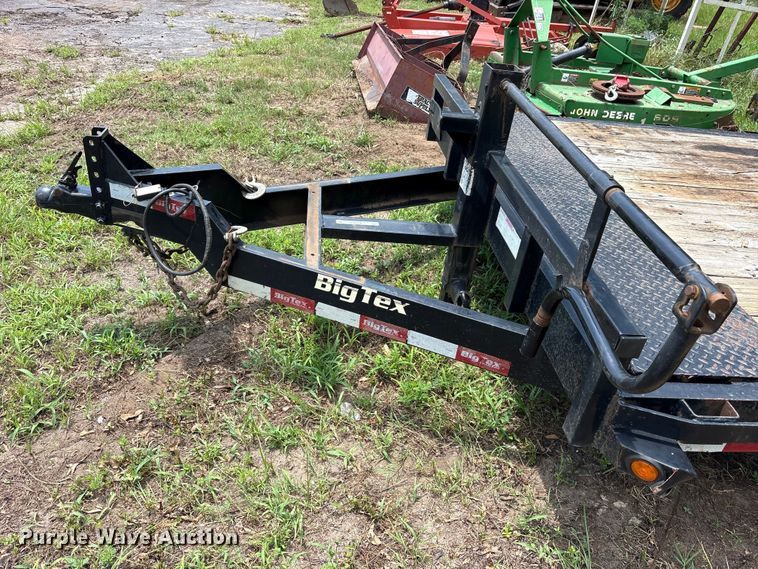 image for item ET0013 2015 Big Tex 14FT-20 Tilt tilt deck utility trailer