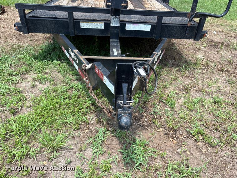image for item ET0013 2015 Big Tex 14FT-20 Tilt tilt deck utility trailer