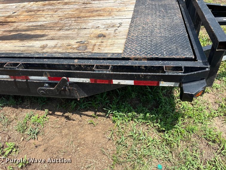 image for item ET0013 2015 Big Tex 14FT-20 Tilt tilt deck utility trailer