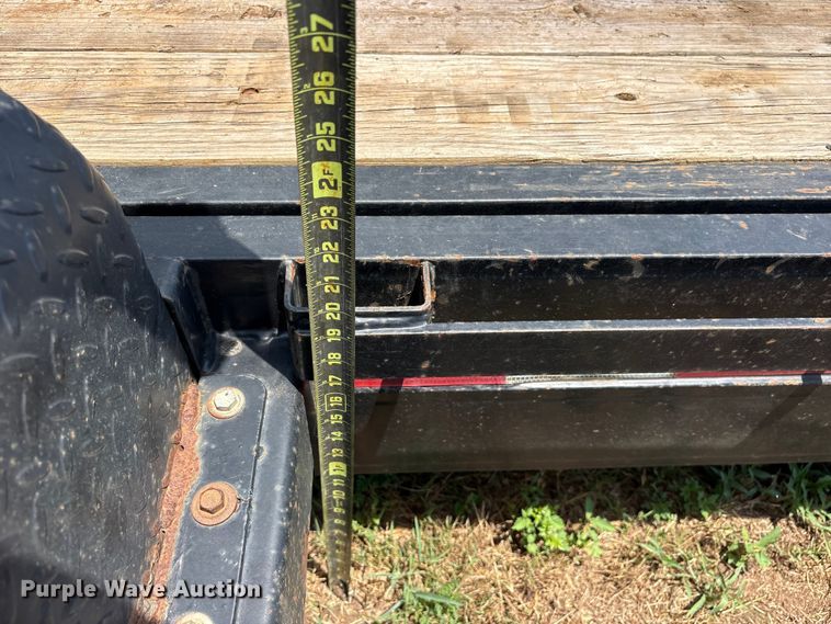 image for item ET0013 2015 Big Tex 14FT-20 Tilt tilt deck utility trailer