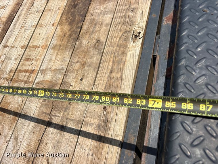 image for item ET0013 2015 Big Tex 14FT-20 Tilt tilt deck utility trailer