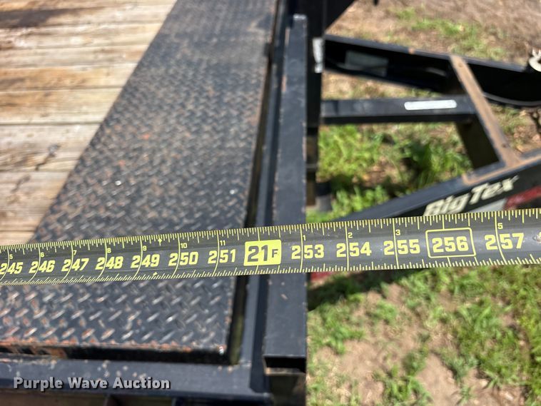 image for item ET0013 2015 Big Tex 14FT-20 Tilt tilt deck utility trailer